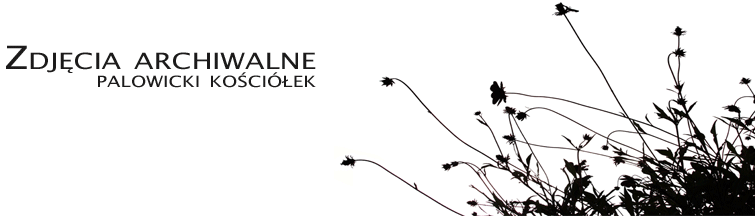 Zdjęcia archiwalne - budowa kościoła w Palowicach