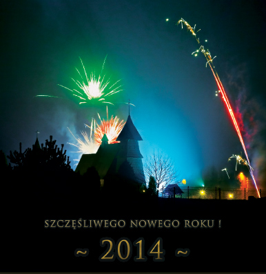 Szczęśliwego Nowego 2014 Roku - Palowice.NET 2014 / fot. Łukasz Malcharek