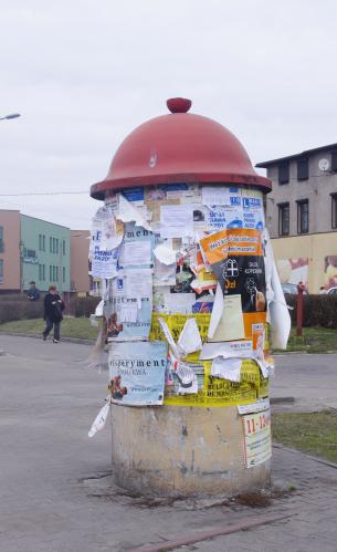 Słup ogłoszeniowy - Palowice.NET