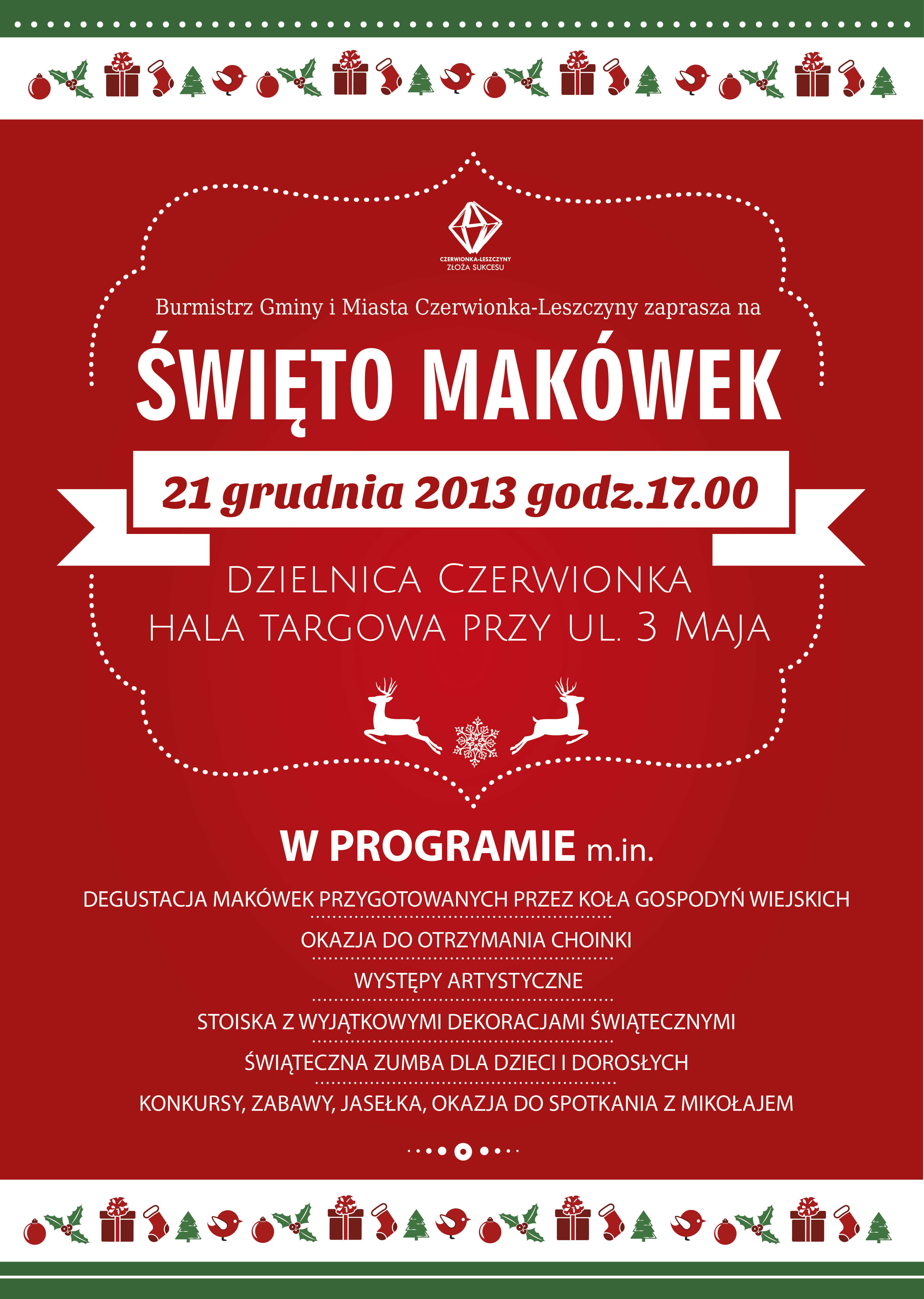 Jarmark Bożonarodzeniowy - Święto Makówek